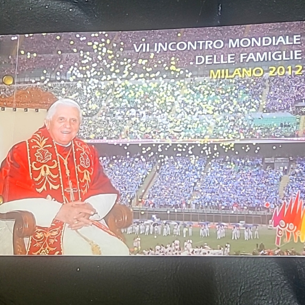 Vatican coin stamp folders